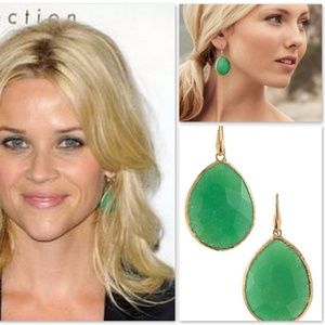 Stella & Dot Jade Stone Drops